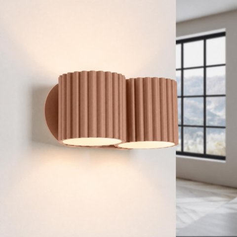 Sollux Lighting Kinkiet AURA 2 mocca G9