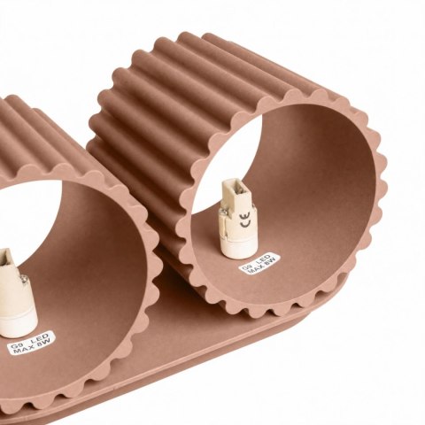 Sollux Lighting Kinkiet AURA 2 mocca G9