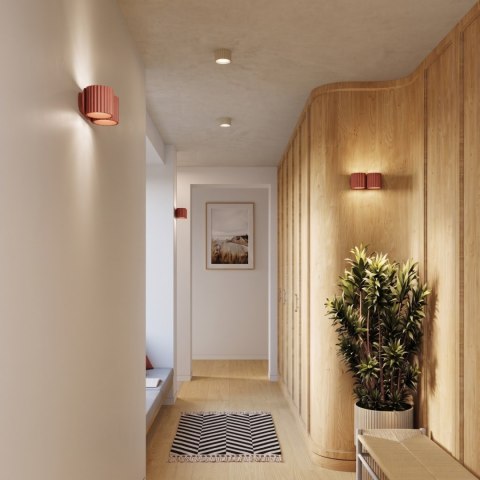 Sollux Lighting Kinkiet AURA 2 mocca G9