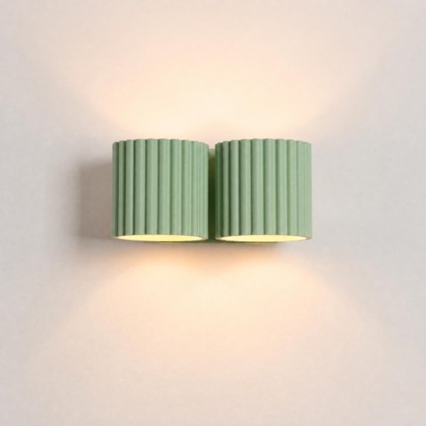 Sollux Lighting Kinkiet AURA 2 szałwiowy G9