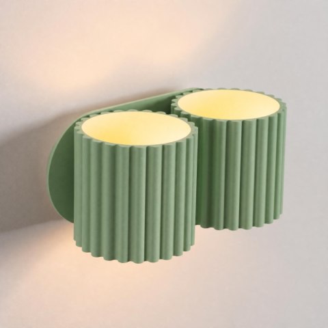 Sollux Lighting Kinkiet AURA 2 szałwiowy G9