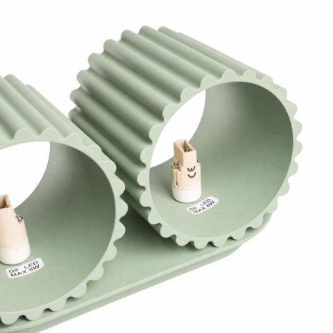 Sollux Lighting Kinkiet AURA 2 szałwiowy G9
