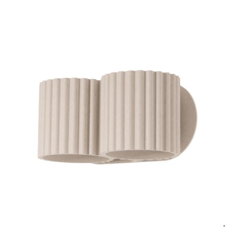 Sollux Lighting Kinkiet AURA 2 taupe G9