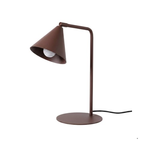 Sollux Lighting Lampa biurkowa NOX brązowa