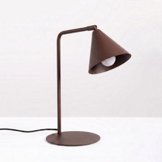 Sollux Lighting Lampa biurkowa NOX brązowa