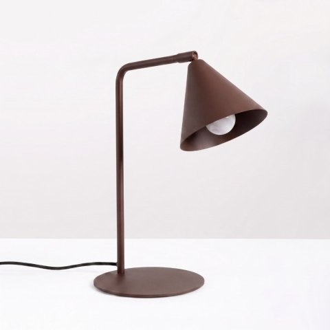 Sollux Lighting Lampa biurkowa NOX brązowa