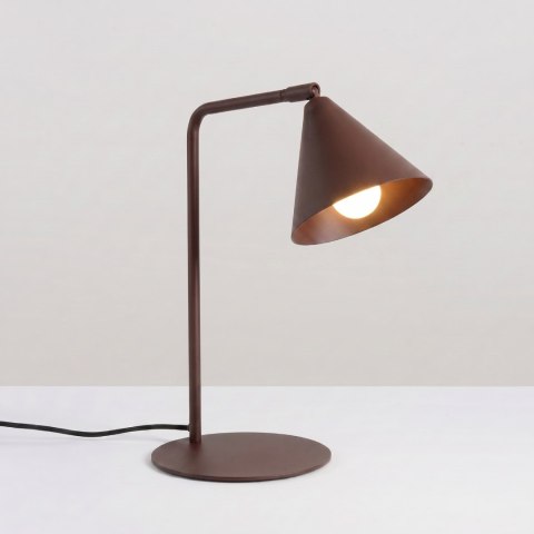 Sollux Lighting Lampa biurkowa NOX brązowa