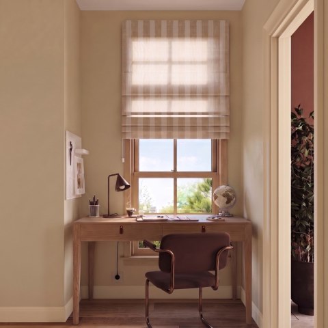 Sollux Lighting Lampa biurkowa NOX brązowa