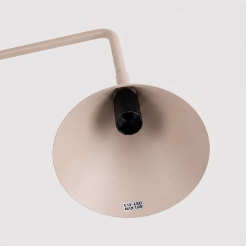 Sollux Lighting Lampa biurkowa NOX taupe