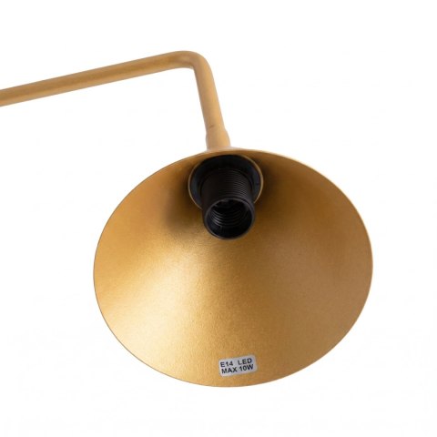 Sollux Lighting Lampa biurkowa NOX złota