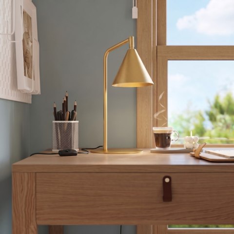 Sollux Lighting Lampa biurkowa NOX złota