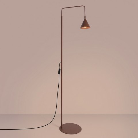Sollux Lighting Lampa podłogowa NOX brązowa