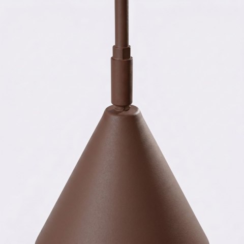 Sollux Lighting Lampa podłogowa NOX brązowa