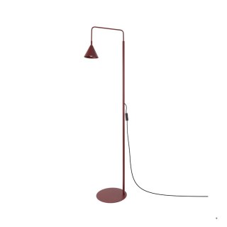 Sollux Lighting Lampa podłogowa NOX burgund