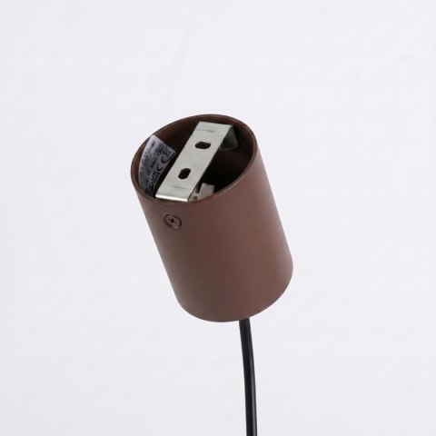 Sollux Lighting Żyrandol KARBON 4 brązowa
