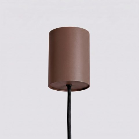 Sollux Lighting Żyrandol KARBON 4 brązowa