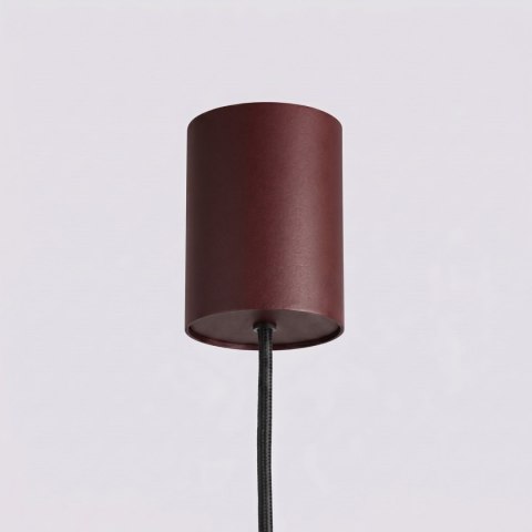 Sollux Lighting Żyrandol KARBON 4 burgund