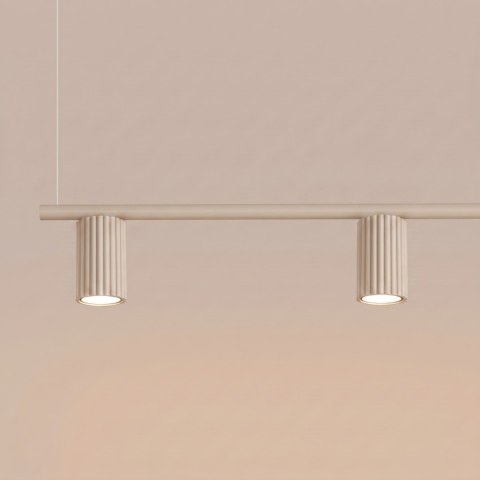 Sollux Lighting Żyrandol KARBON 4 taupe
