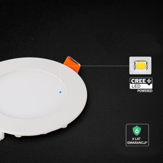 6W LED PANEL LIGHT WITH CREE CHIP CCT:3IN1 RD - 6YRS WARRANTY