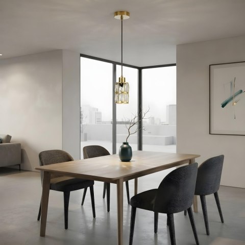 Light Prestige Lira 1 wisząca złota