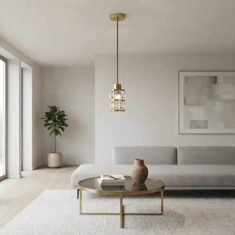 Light Prestige Lira 1 wisząca złota