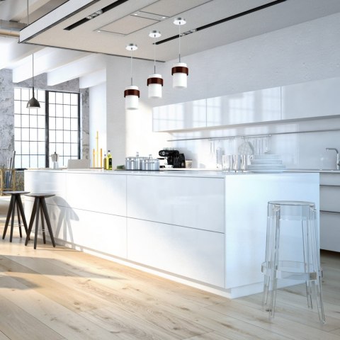 Light Prestige Miele 1 wisząca brązowa