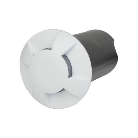 Oprawa gruntowa ogrodowa najazdowa V-TAC 1W LED biała 4-stronna IP67 VT-1171 6400K 50lm
