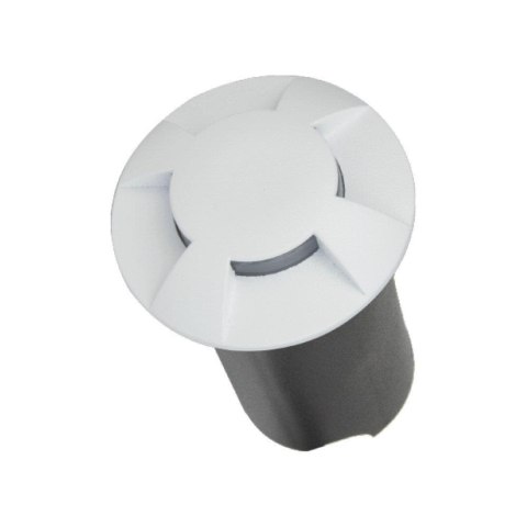 Oprawa gruntowa ogrodowa najazdowa V-TAC 1W LED biała 4-stronna IP67 VT-1171 6400K 50lm
