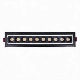 Oprawa wpuszczana regulowana JDL-8T 20W 3000K czarny