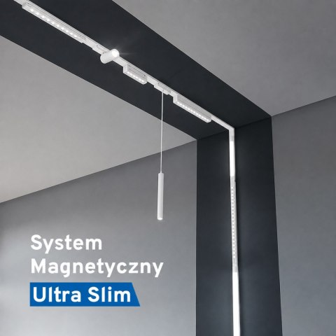 Szyna magnetyczna Ultra Slim LL-35B 150cm biały