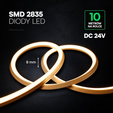 11W/M LED Neon Strip Light 24V 6500K CRI90
