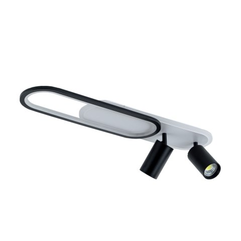 Light Prestige Spot Parma 2 długi czarny 2xGU10 LED CCT