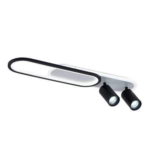 Light Prestige Spot Parma 2 długi czarny 2xGU10 LED CCT