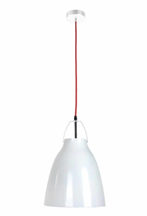 Lampa wisząca Carlo 1xE27 LP-862/1P biała