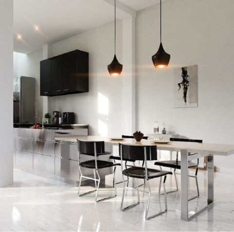 Lampa wisząca Caselle 1xE27 czarna LP-42013/1P CZARNY