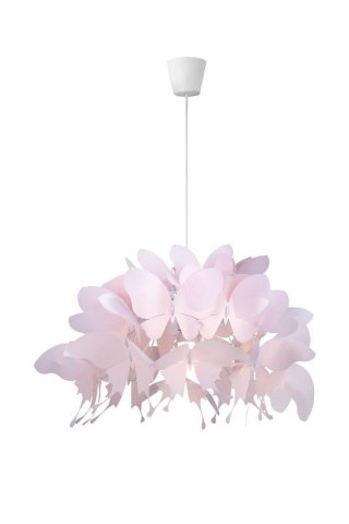 Żyrandol Farfalla 1 lampa wisząca różowa LP-MD088-3439A/1P