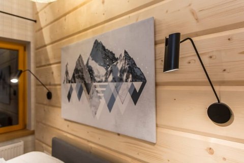 Kinkiet z wysięgnikiem Futuro czarny 1xGU10 Light Prestige