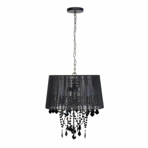 Żyrandol Lampa wisząca Mona 3xE14 czarna LP-5005/3P czarna