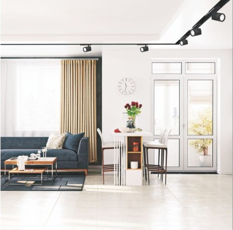 Reflektor Sun 1 Magnetic 1xLED czarny LP-557-MAG-BK