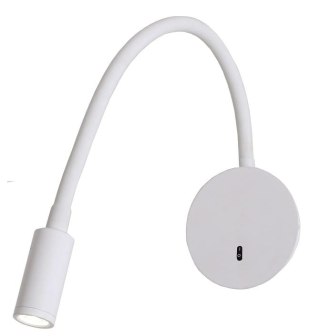 Kinkiet na elastycznym wysięgniku Senise biały LED 3000K Light Prestige