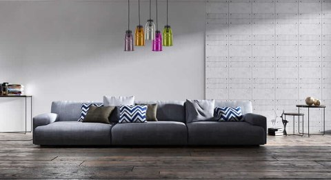 Vasto lampa wisząca fioletowa LP-42086/1P fiolet