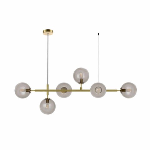 Lampa wisząca Alisa złota 6xE14 Light Prestige