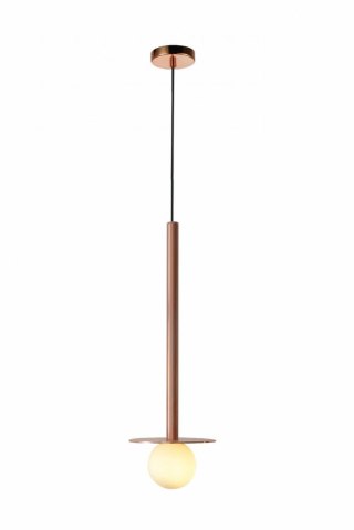 Bolita duża lampa wisząca różowe złoto LP-048/1PL GR