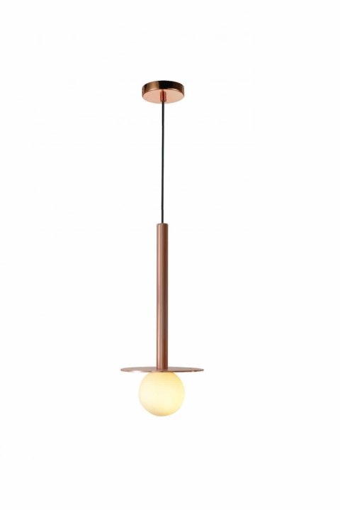 Lampa wisząca Bolita mała 1xG9 różowe złoto LP-048/1PS GR