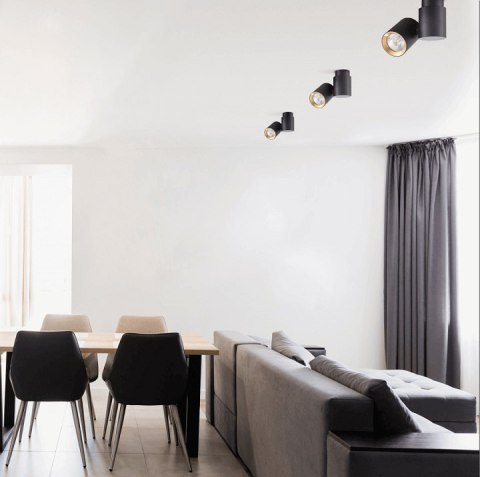 Reflektor Boston 1xGU10 biały LP-741/1W WH