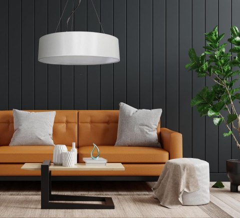 Lampa wisząca Delos 2xE27 biała LP-8144/1P WH