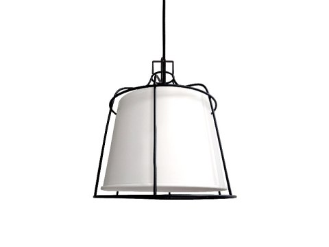 Lampa wisząca Dritto biała 1xE27 Light Prestige