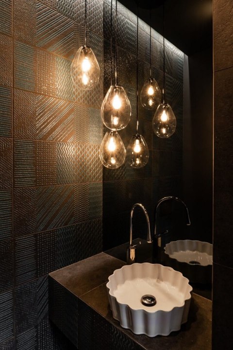 Lampa wisząca Fondi linia 3xE14 transparentna LP-1214/3L