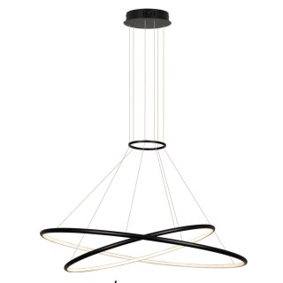 Lampa wisząca Halifax 2xLED czarna LP-940/2P 4BK