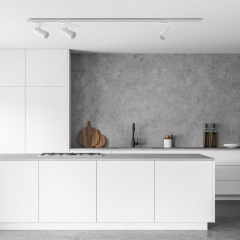 Reflektor do szynoprzewodów Ice 3F biały 1xGU10 Light Prestige